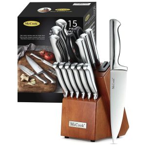 Conjuntos de Facas 14 Peças MCCOOK MC29 Prateado