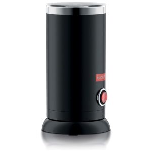 Bodum Bistro Electric Espumador de leite fazendo de você um Barista Profissional em Casa Cappuccino Preto
