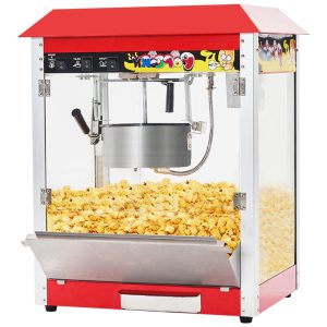 Máquina de Pipoca Comercial DEYGIA. Fabricante de Pipoca de Bancada de 1300W para 60 Xícaras por Lote.