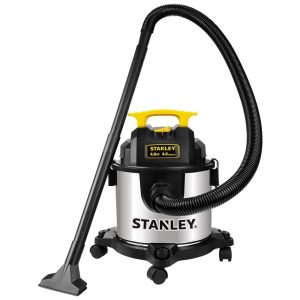 Aspirador de Pó Seco e Úmido 15L 4CV com Extensores 110v STANLEY SL18301 4B Cinza