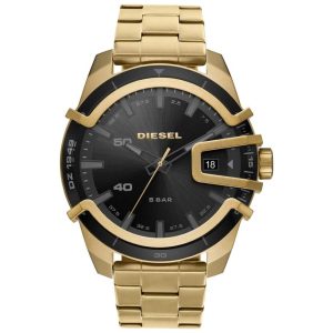 Relógio Masculino de Quartzo com Pulseira de Aço Inoxidável DIESEL DZ1949 Dourado