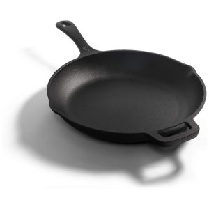 Frigideira de Ferro Fundido Pré Temperada CHEF CHFL10 Preto