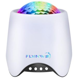 Flyinwe XWG 102 Luminária Projetor LED Luzes da Galáxia Colorido 110V