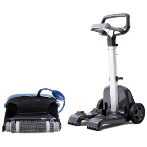 Aspirador Robótico para Piscinas Dolphin Nautilus CC Plus Wi-Fi Branco Limpeza Automática com Conectividade App Parede e Piso Voltagem 12V