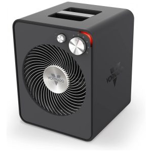 Aquecedor Elétrico com 2 Configurações de Temperatura e Termostato Ajustável 110V Vornado VMH300 Preto