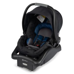 Cadeira de Bebe para Carro com Instalação Rápida e Fácil e Proteção de Impacto Lateral Safety 1st onBoard Preto e Azul