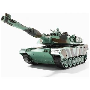 Tanque Militar RC M1A2 com Controle Remoto para Adultos e Crianças Bvrorere