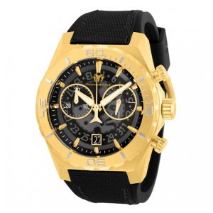 Relógio Masculino TechnoMarine Reef Shark com Movimento Suíço Ronda Z50 48mm Preto ZGTM519008