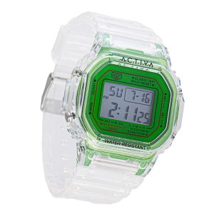 Relógio Digital Masculino Activa Retro X - 445 mm. Transparente ACW424-008