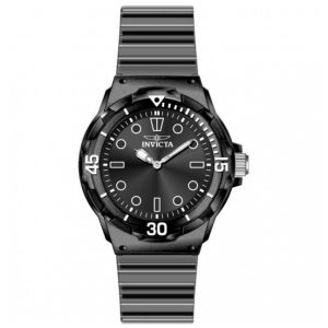 Relógio Feminino Invicta Celestial 35mm Transparente Preto 49208