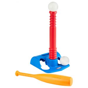 Kit Beisebol com 5 Bolas e 2 Tacos para Crianças de 2 a 6 Anos LITTLE TIKES 642753 Vermelho