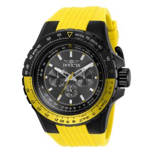 Relógio Masculino de Quartzo Aviator Invicta 33038 Amarelo