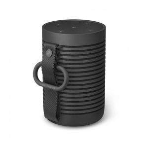 Caixa de som Bluetooth portátil Bang & Olufsen Beosound Explore preta antracite IP67 som 360° 27h bateria