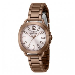 Relógio Feminino Invicta Wildflower 32mm Marrom 46348