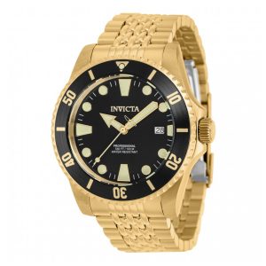 Relógio Masculino Invicta Pro Diver Automático 44mm Dourado 39758