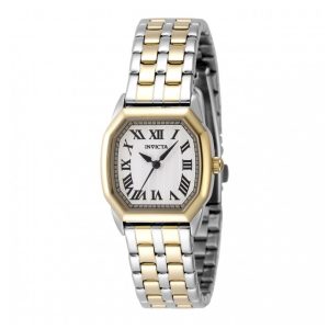 Relógio Feminino Invicta Wildflower 27mm Dourado Aço 48958