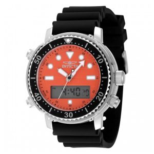 Relógio Masculino Invicta Pro Diver DigiQuartz 465mm Preto 48368