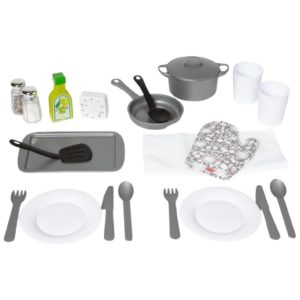 Kit Utensílios de Cozinha Infantil com 22 Peças para Crianças Acima de 3 Anos Melissa & Doug