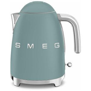 Chaleira Elétrica SMEG 50s Retro Style de 7 Copos com Desligamento Automático Base Removível e Indicador de Água - Verde