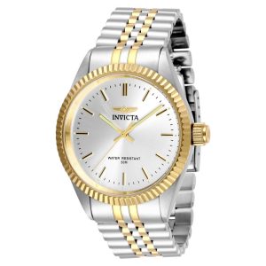 Relógio Masculino Invicta Specialty 43mm em Aço e Dourado 29378