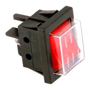 Interruptor On/Off Waring 29478 para Grelhas Panini 240V - Reposição Direta Duplo para Modelos Duplos