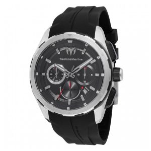 Relógio Masculino TechnoMarine Ocean Nomad 43mm Preto TM318098
