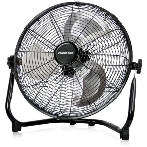 Ventilador de Piso 35cm com 3 Velocidades e Inclinação Ajustável 110V KEN BROWN Preto