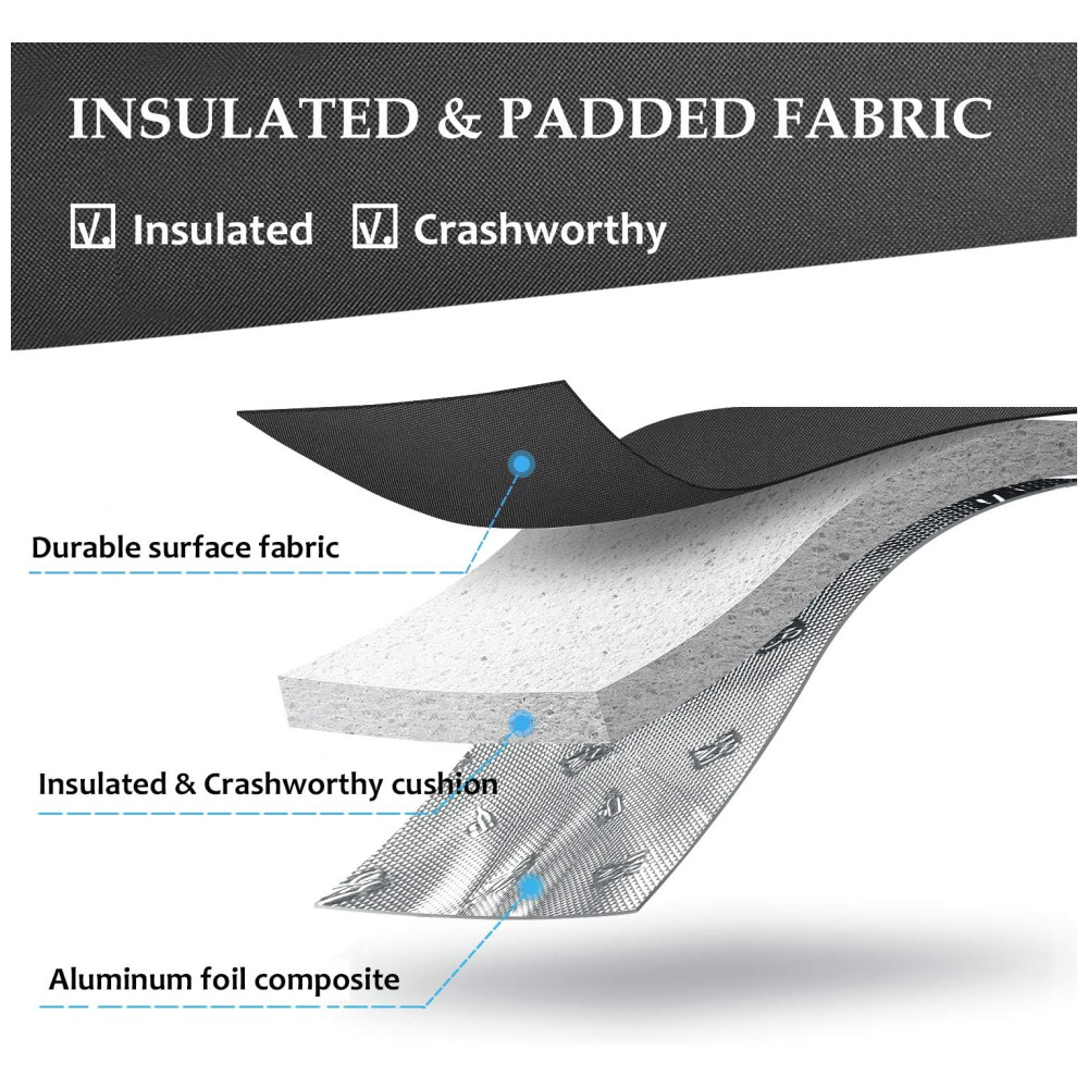 Bolsa Térmica para Vinho Tirrinia Transporte Fácil e Elegante para Viagens Picnics e Presentes para Amantes de Vinho - Preto - Imagem 7