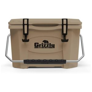 Cooler Térmico Portátil 20 Litros com Alça Grizzly G20 Marrom