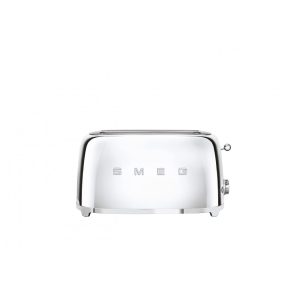 Torradeira Elétrica 4 Fatias em Aço Inoxidável 110V 950W SMEG Prata