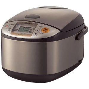 Panela elétrica e aquecedor de arroz 18 L ZOJIRUSHI NS TSC18 Marrom