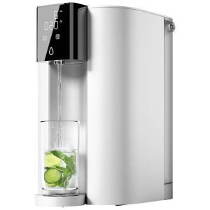Filtro de Água de Bancada sem Instalação 32L com Dispensador 5 Opções de Temperatura e 5 Estágios de Filtragem 110V Waterdrop Branco