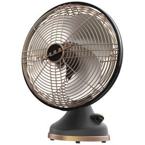 Ventilador Vintage com 3 Velocidades 110V VORNADO FA1 0061 102 Preto