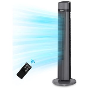 Ventilador de Torre 3 Velocidades com Display LED Silencioso 110V 50W PELONIS PFT40A4AGB Cinza