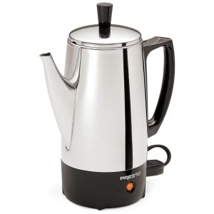 Chaleira Elétrica para Café 500 mL Aço Inoxidável 500W 110v PRESTO 2822 Prateado