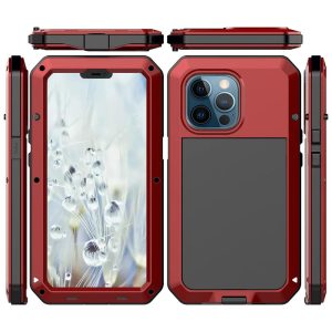 Capa para Iphone 13 Pro Max de Alta Resistencia Marrkey Vermelha