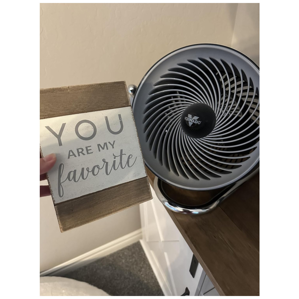 Ventilador Compacto 3 Velocidades e Eixo Pivotante Multidirecional 110V VORNADO CR1 0356 06 Preto - Imagem 2