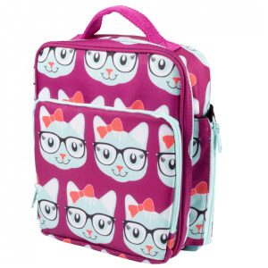 Gatinha Lancheira Infantil com Isolamento Para 3 Anos ou Mais BENTOLOGY Rosa