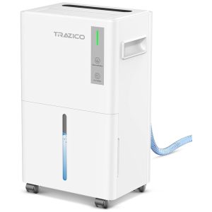 Desumidificador de 139 m2 para porão. Desumidificadores de 994 litros para salas grandes em casa.Trazico