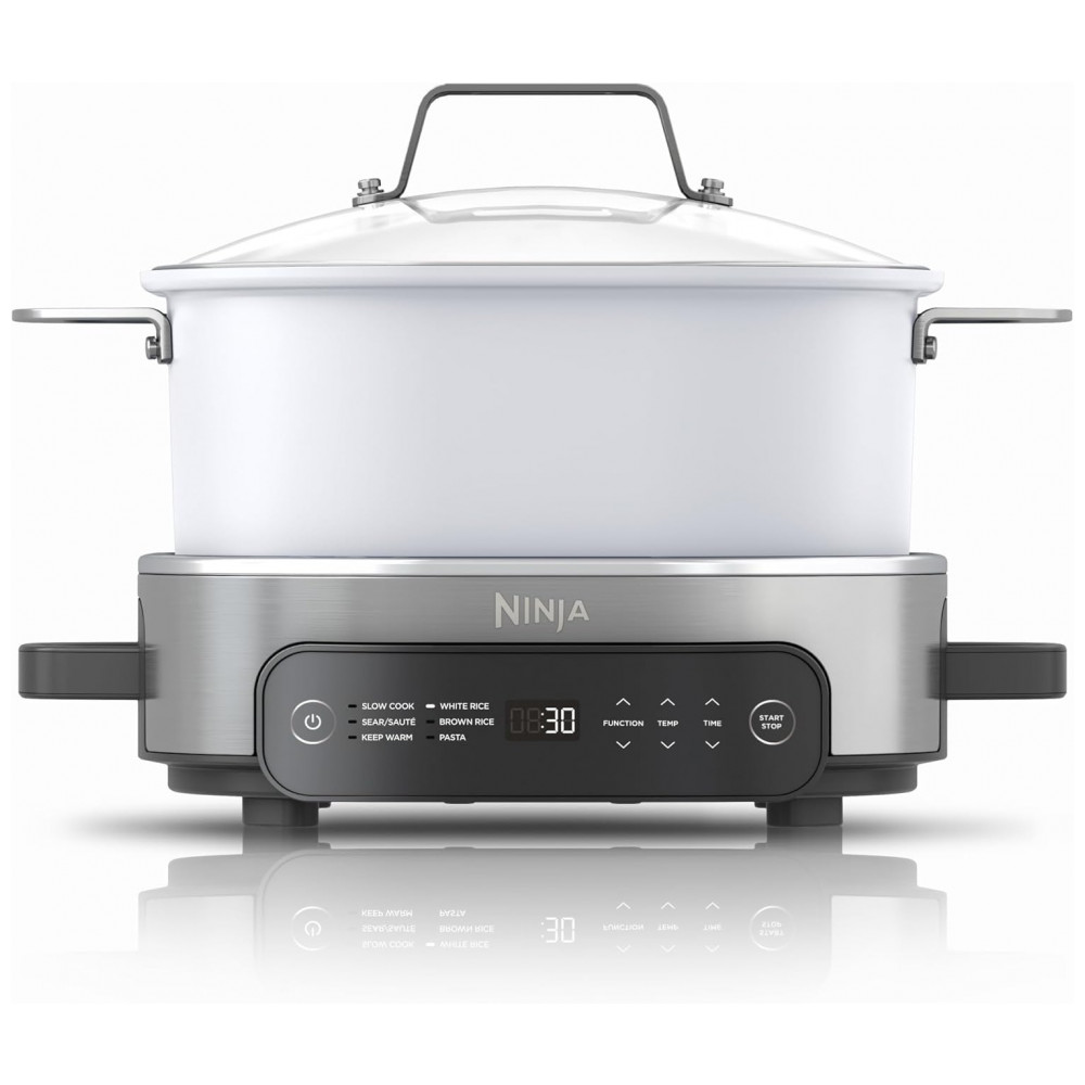 Ninja Foodi 615 litros Possible Cooker 6 em 1 Multi Cooker Branco/Aço Inoxidável