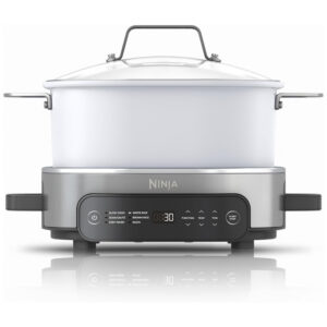 Ninja Foodi 6,15 litros Possible Cooker 6 em 1 Multi Cooker Branco/Aço Inoxidável