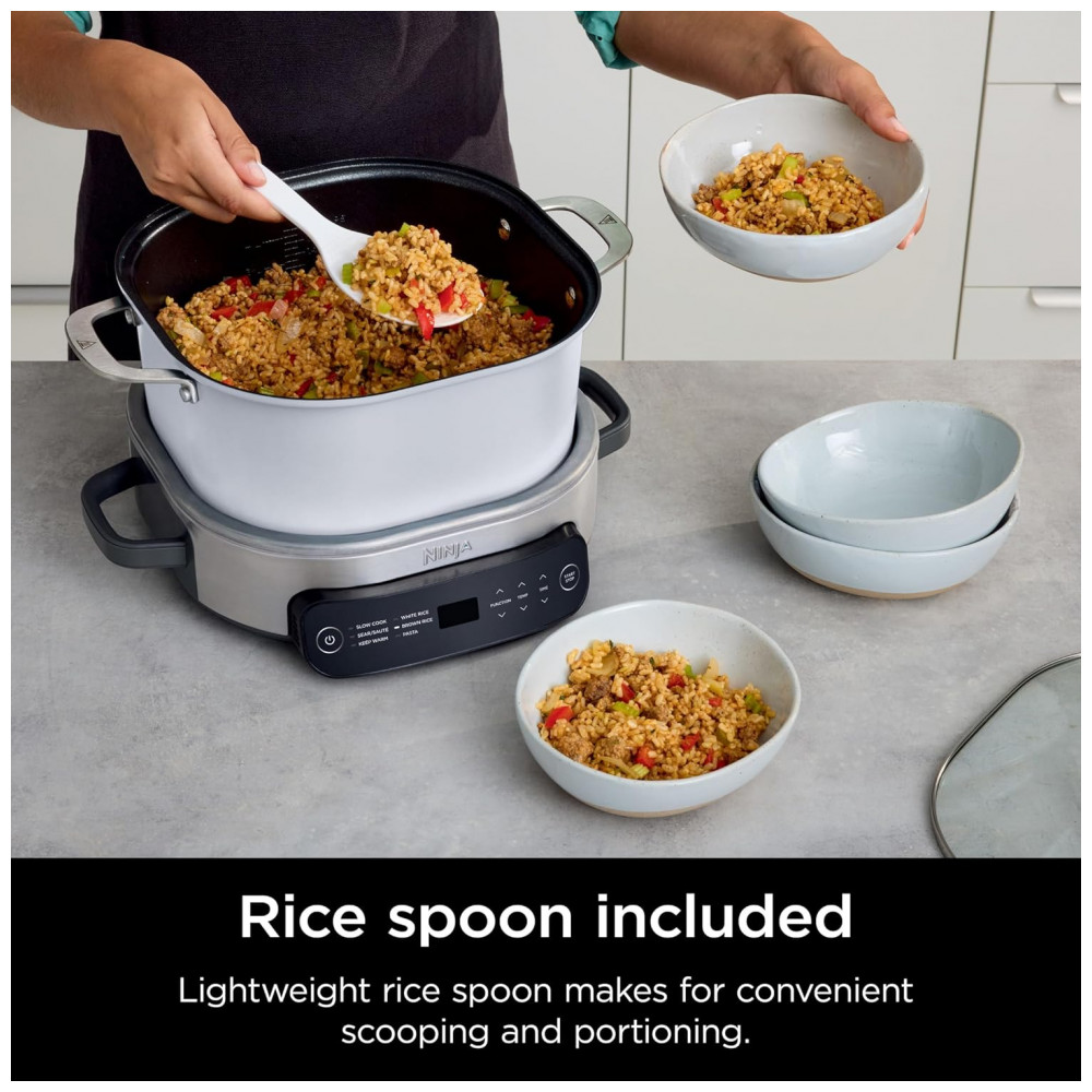 Ninja Foodi 615 litros Possible Cooker 6 em 1 Multi Cooker Branco/Aço Inoxidável - Imagem 6