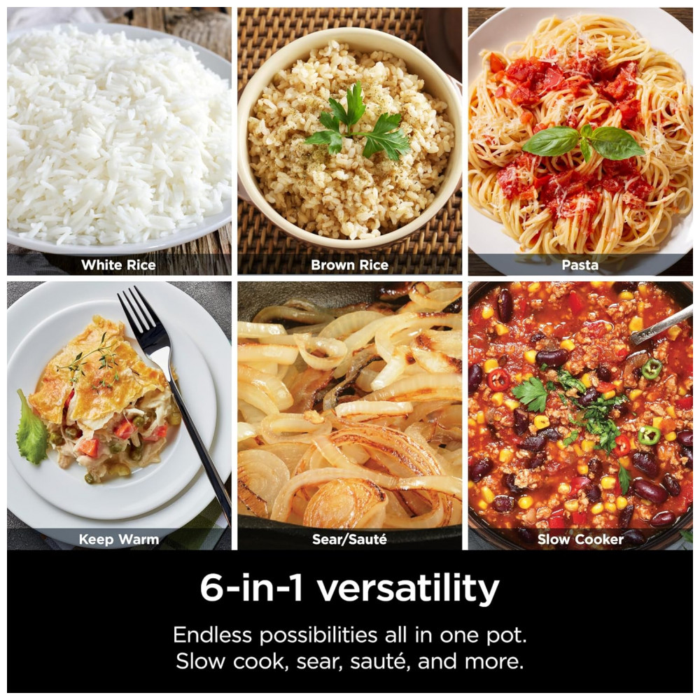 Ninja Foodi 615 litros Possible Cooker 6 em 1 Multi Cooker Branco/Aço Inoxidável - Imagem 7