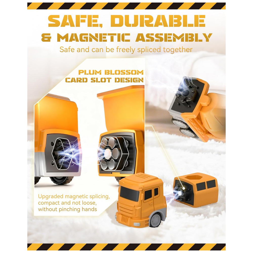 Kit Educativo Magnético – Smartoon Kids, Peças de Montar STEM, Construção Criativa para Crianças - Imagem 5