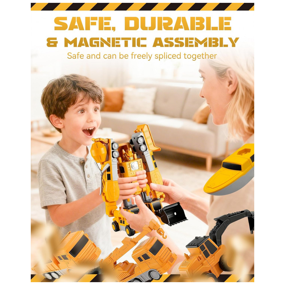 Kit Educativo Magnético – Smartoon Kids, Peças de Montar STEM, Construção Criativa para Crianças - Imagem 6