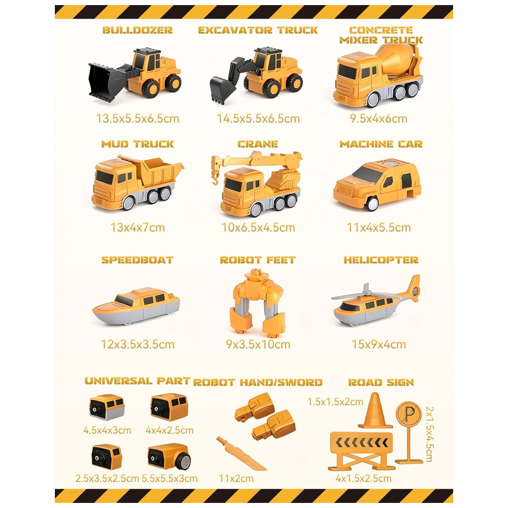 Kit Educativo Magnético – Smartoon Kids, Peças de Montar STEM, Construção Criativa para Crianças - Imagem 7