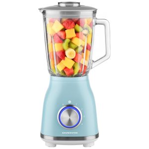 Liquidificador OVENTE Azul Claro 550W Jarra de Vidro 15L 4 Velocidades 110V