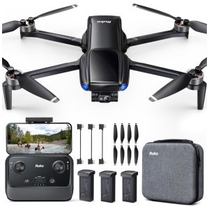 Ruko U11MINI 4K: Drone de Bolso Ultracompacto com Câmera 8K para Adultos Vídeos 4K 3 Eixos Gimbal EIS Transmissão FPV a 6096m