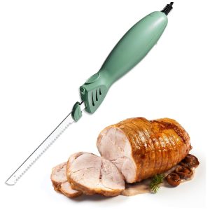 Facas Elétricas COOK WITH COLOR 100W Duas Lâminas para Corte Versátil Precisão e Conveniência para Sua Cozinha 56 x 56 x 43 cm Verde