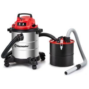 Aspirador de Pó VOC508S Seco e Úmido 19L 4CV de Potência com Extensores 110v VACMASTER Cinza